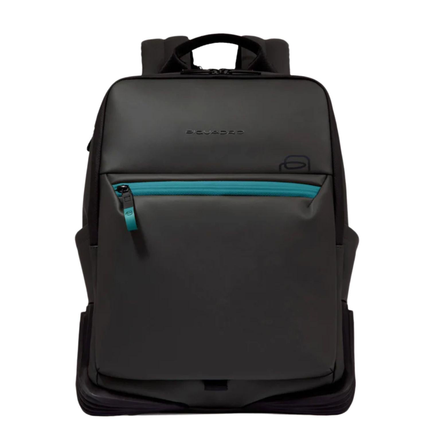 Piquadro - Zaino porta PC da 14 impermeabile Piquadro C2OW, Nero