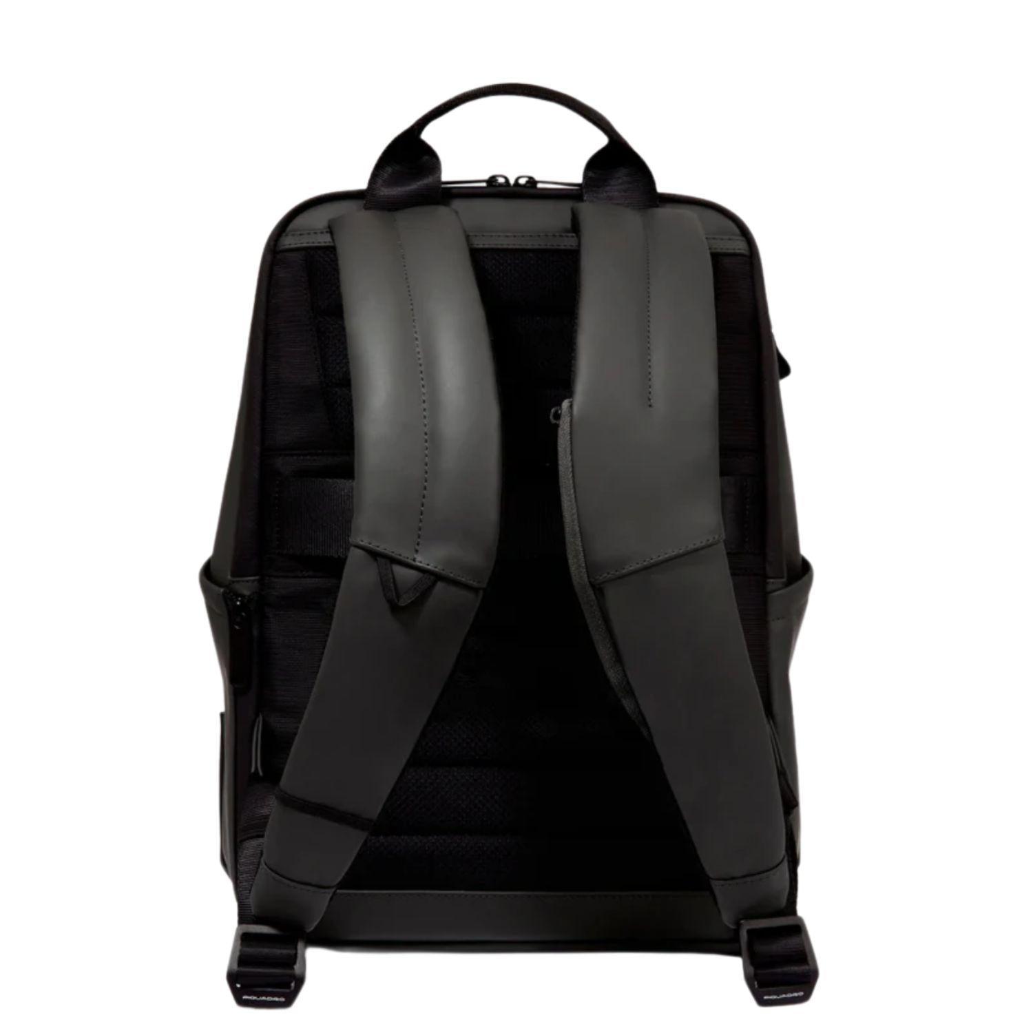Piquadro - Zaino porta PC da 14 impermeabile Piquadro C2OW, Nero