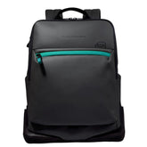 Piquadro - Zaino grande porta pc 15'' in tessuto gommato, Nero