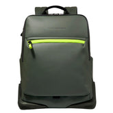 Piquadro - Zaino grande porta pc 15'' in tessuto gommato, Verde