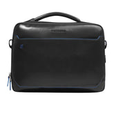 Piquadro - Borsa porta pc 15.6 in pelle, Nero