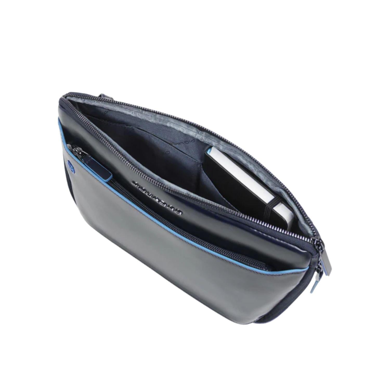 Piquadro - Marsupio con Attacchi Tracolla Riposizionabili, Blu