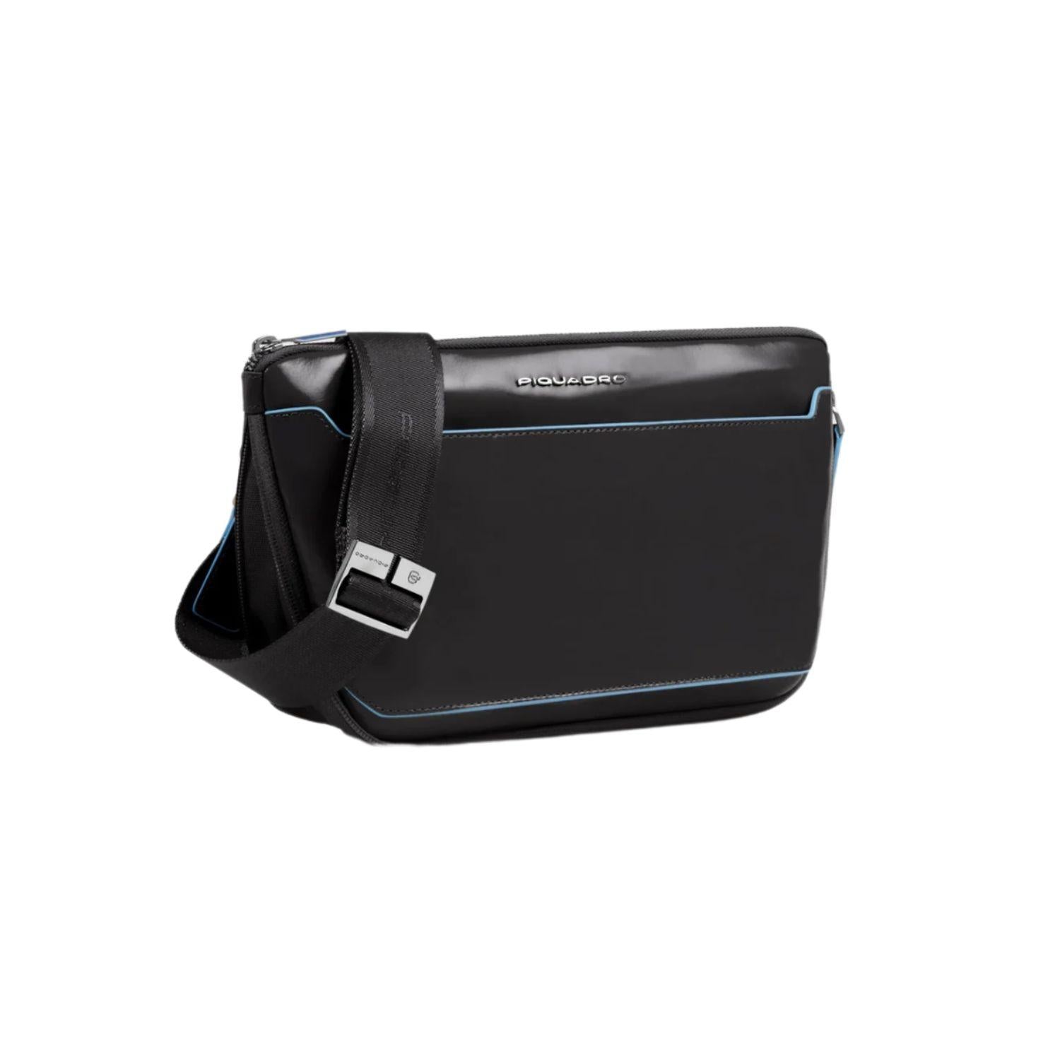 Piquadro - Marsupio con Attacchi Tracolla Riposizionabili, Nero