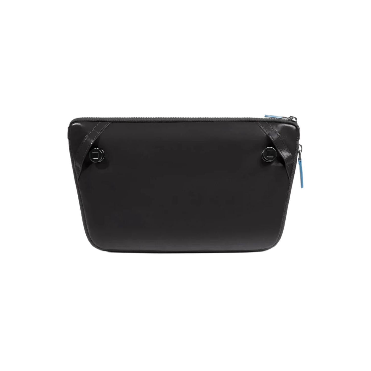 Piquadro - Marsupio con Attacchi Tracolla Riposizionabili, Nero