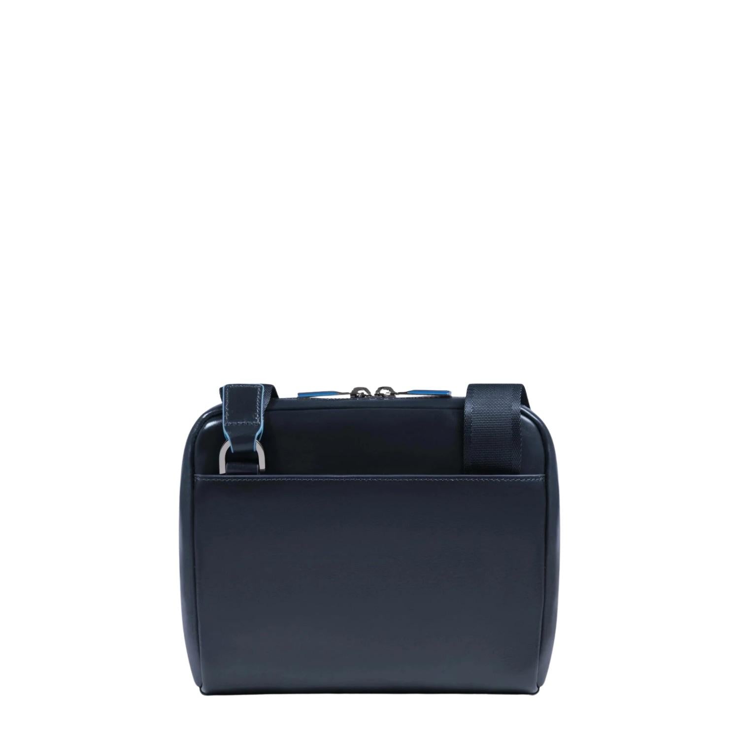 Piquadro - Borsello in pelle uomo, Blu