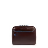 Piquadro - Borsello in pelle uomo, Mogano