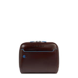 Piquadro - Borsello in pelle uomo, Mogano