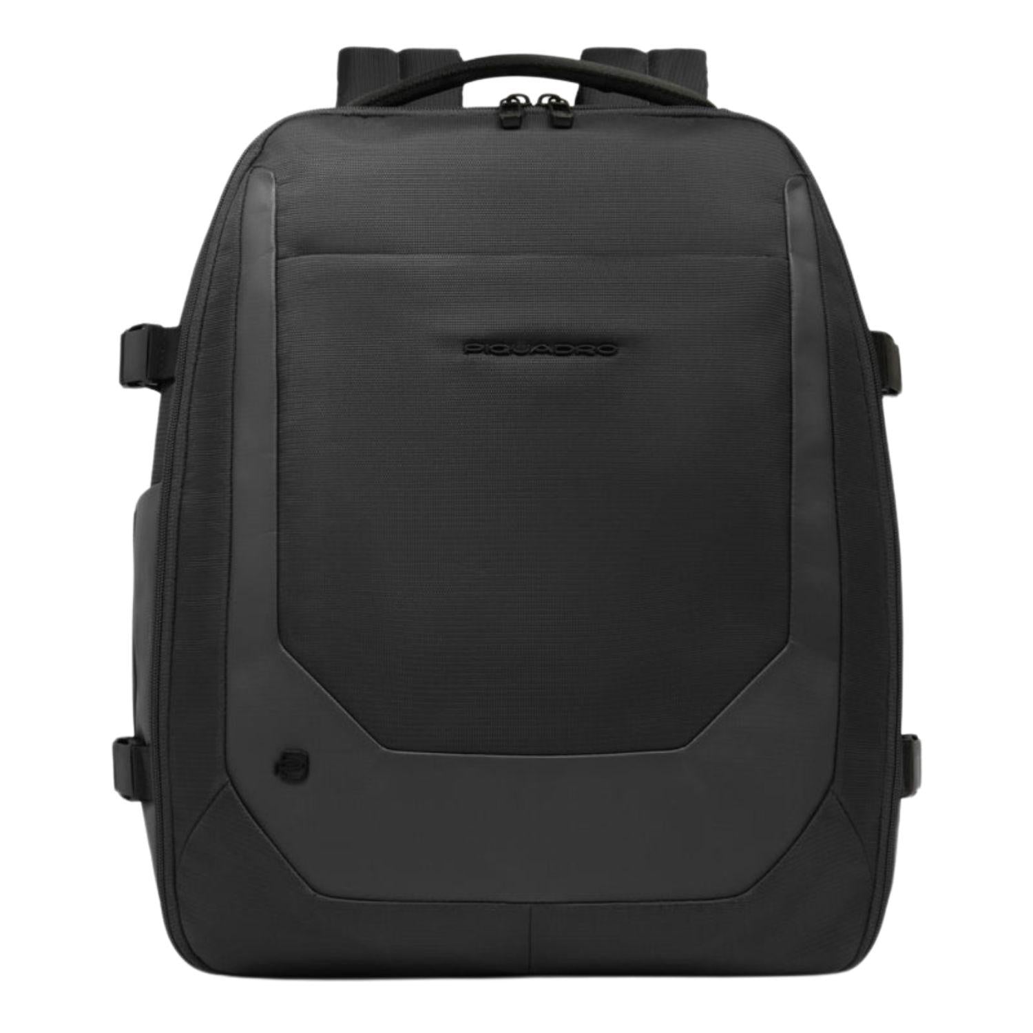 Piquadro - Zaino da viaggio con porta pc da 15,6 , Nero