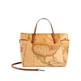 Alviero Martini - Borsa a mano con tracolla Geo Classic E002, Beige