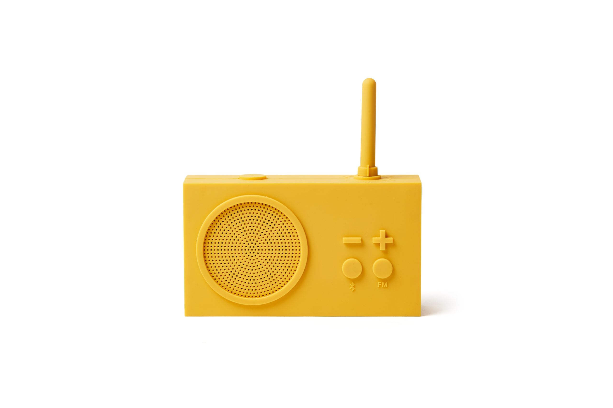 Lexon - Radio Impermeabile e Speaker Bluetooth, Giallo