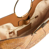 Alviero Martini - Vela Bag borsa a mano Geo Classic, Beige