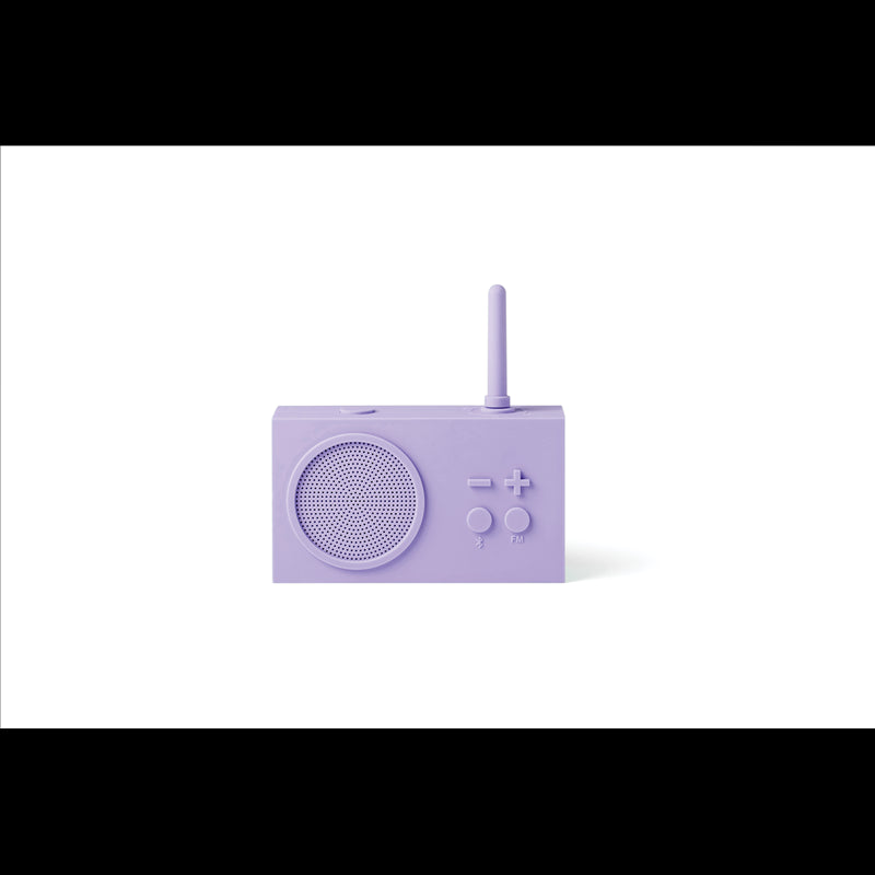 Lexon - Radio Impermeabile e Speaker Bluetooth, Lilla