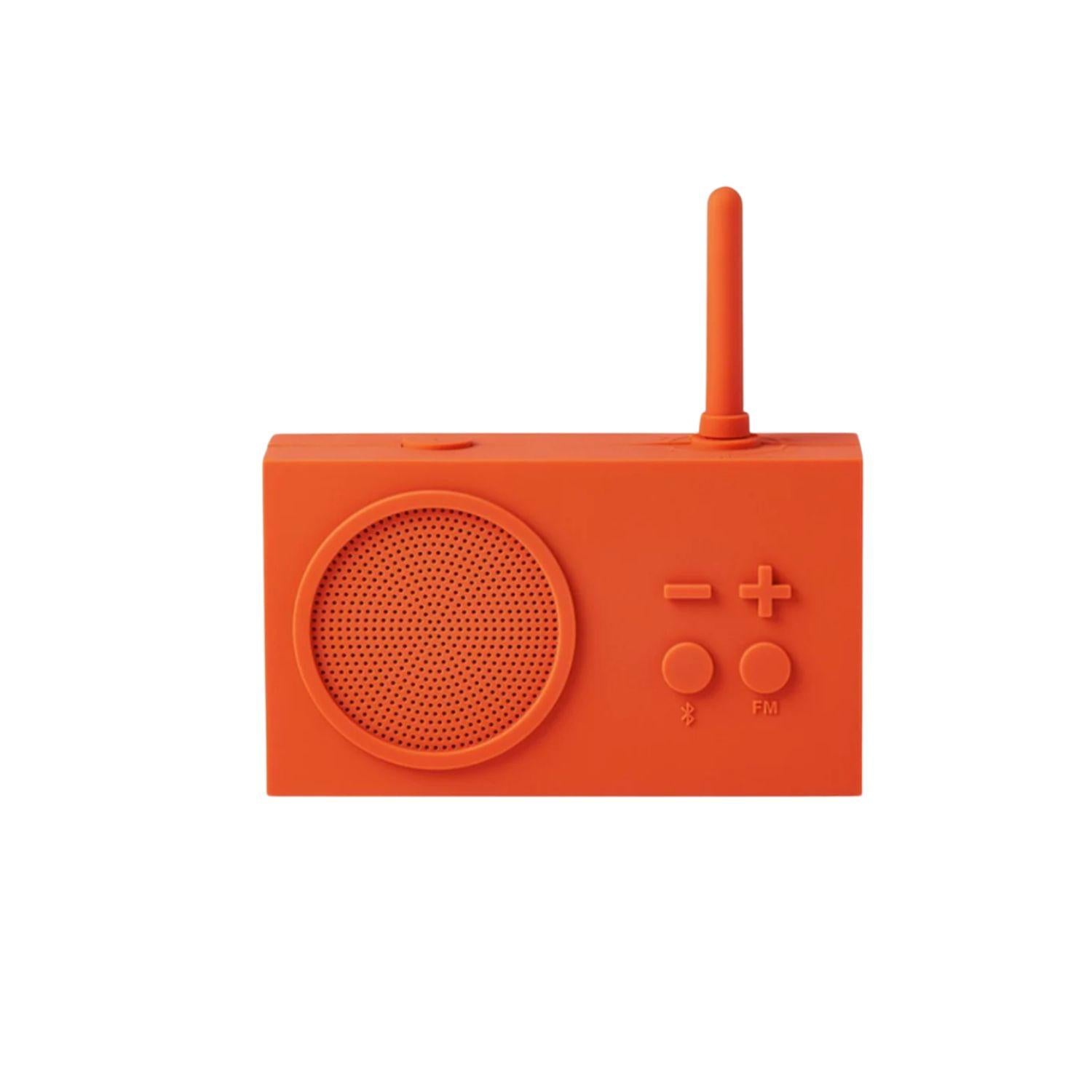 Lexon - Radio impermeabile e Speaker Bluetooth, Arancione