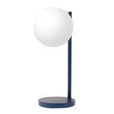 Lexon - Lampada led Bubble Lamp QI Blu