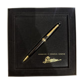 Montblanc - Meisterstück Classique Gold-Coated Penna a Sfera Nera 10883 – Con Scatola e Garanzia