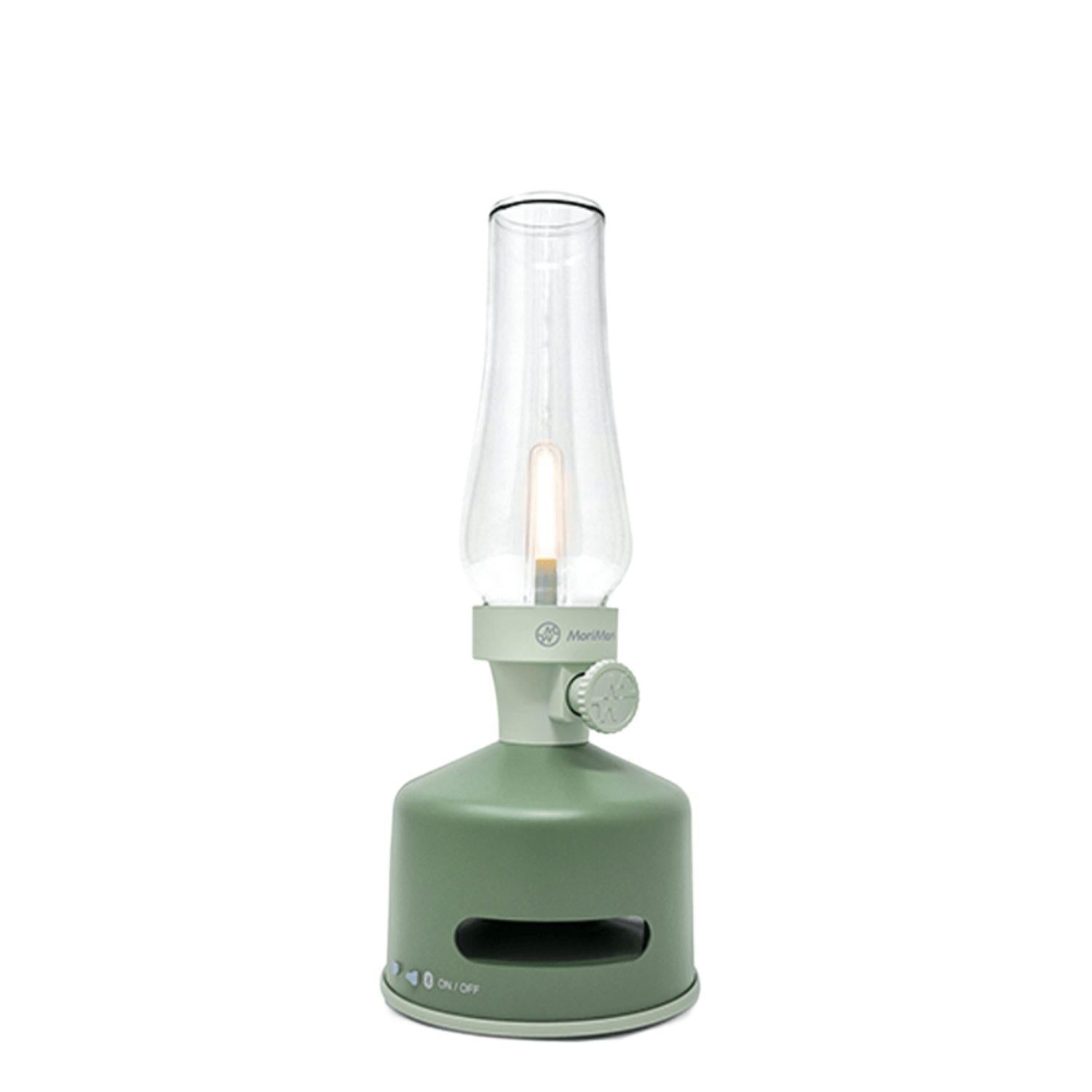 SBAM DESIGN- Lanterna a LED con Altoparlante Mori Mori - Verde