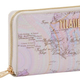 Alviero Martini - Geo Dots Art portafoglio zip-around , Multicolor