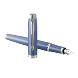 Parker - Penna stilografica IM Rituals pennino M, Blu Sfumato