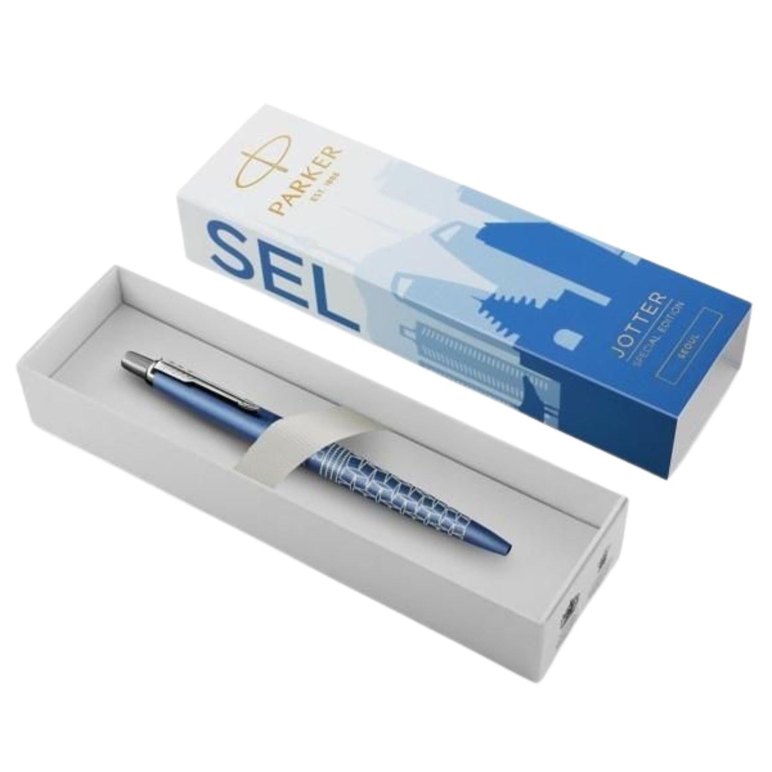 Parker - Penna a sfera JOTTER GLOBAL ICON Seoul, Blu