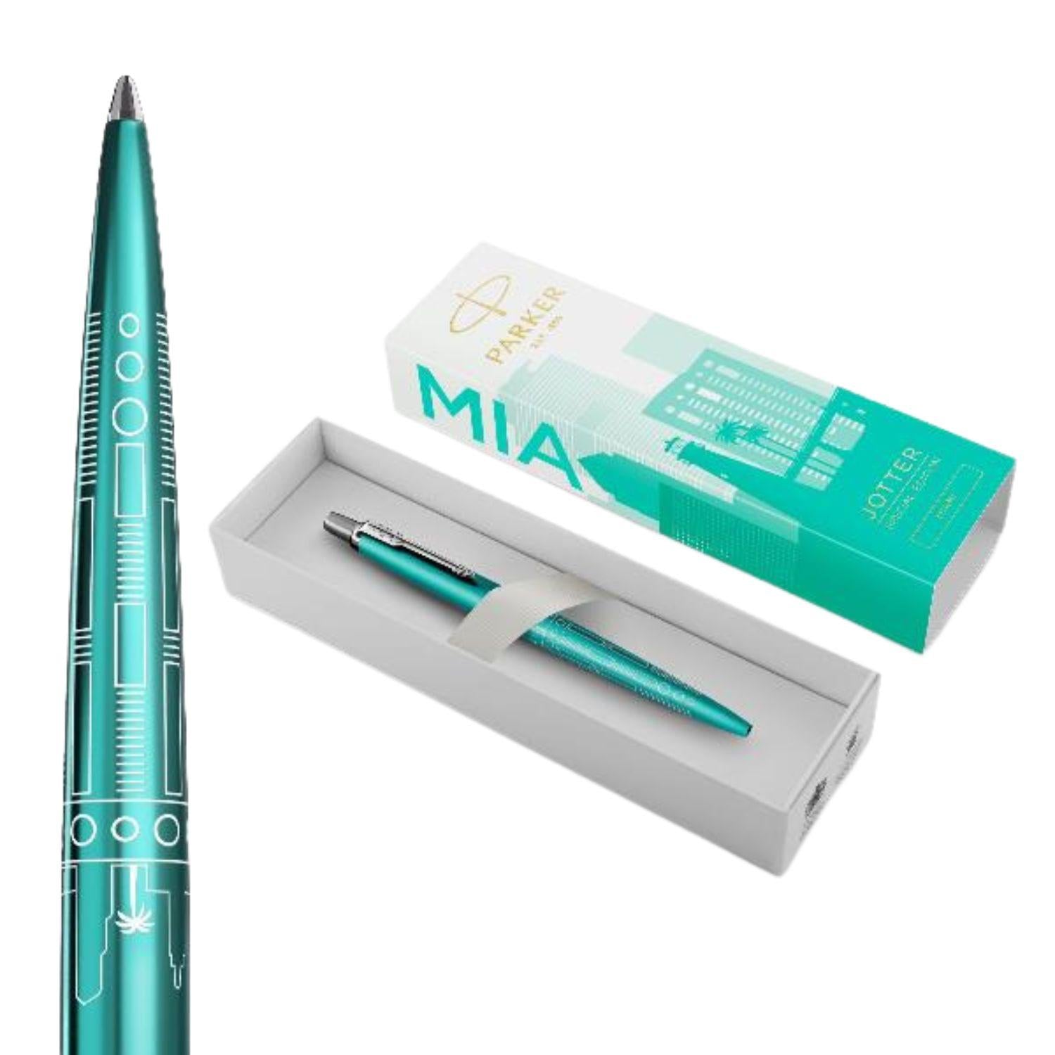Parker - Penna a sfera JOTTER GLOBAL ICON MIAMI, Verde