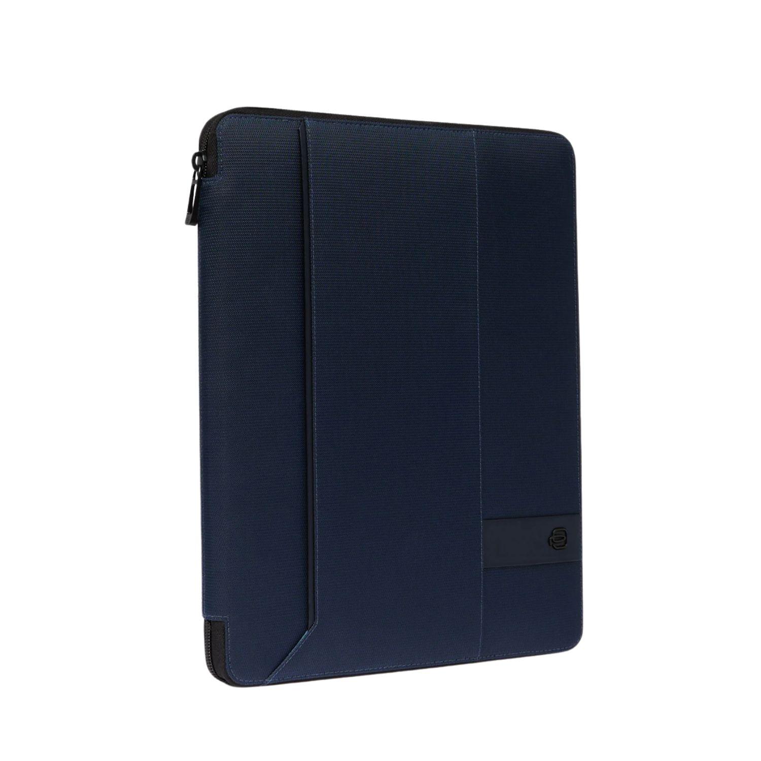 Piquadro - Portablocco con scomparto per iPad® in tessuto linea W129, Blu
