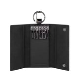 Piquadro - Porta Chiavi 6 Ganci con Anello, Nero