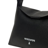 Patrizia Pepe - Borsa a tracolla Never Complete media in pelle, Nero
