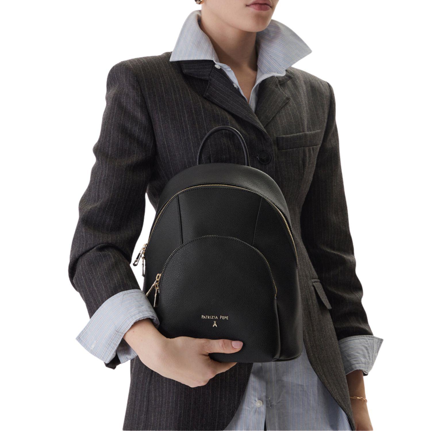 Patrizia Pepe - Zaino in pelle , Nero