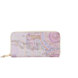 Alviero Martini - Geo Dots Art portafoglio zip-around , Multicolor