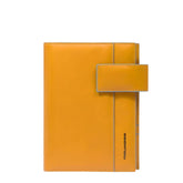 Piquadro - Agenda organizer in pelle Blue Square, Gialla