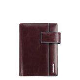 Piquadro - Agenda organizer in pelle Blue Square, Mogano