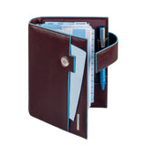 Piquadro - Agenda organizer in pelle Blue Square, Mogano