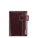 Piquadro - Agenda organizer in pelle Blue Square, Mogano