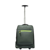 Piquadro - Zaino trolley cabina undeseater tessuto gommato con porta pc 15,6", Verde