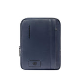 Piquadro - Borsello piccolo in pelle Russel, Blu