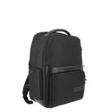 Piquadro - Zaino porta pc 15.6 in tessuto e pelle linea Wollem, Nero