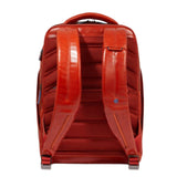 Piquadro - Zaino in pelle porta PC 15.6' Blue Square, Arancione