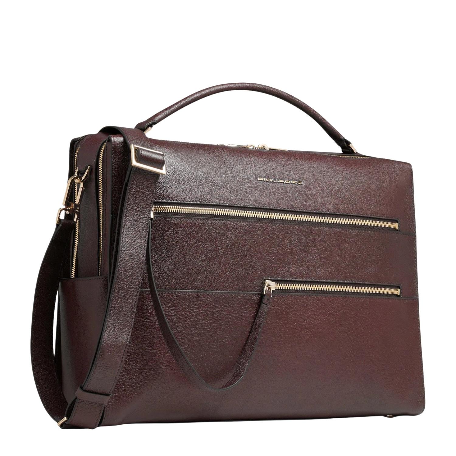 Borsa da lavoro donna porta pc 15,6", Bordeaux