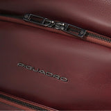 Piquadro - Zaino uomo in pelle porta pc 14", Marrone