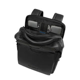 Piquadro - Zaino grande in pelle porta pc 15.6' linea s142, Nero