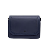 Piquadro - Borsa messenger in tessuto e pelle SS26, Blu