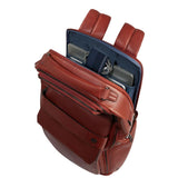 Piquadro - Zaino in pelle 15,6 porta pc SS26, Marrone