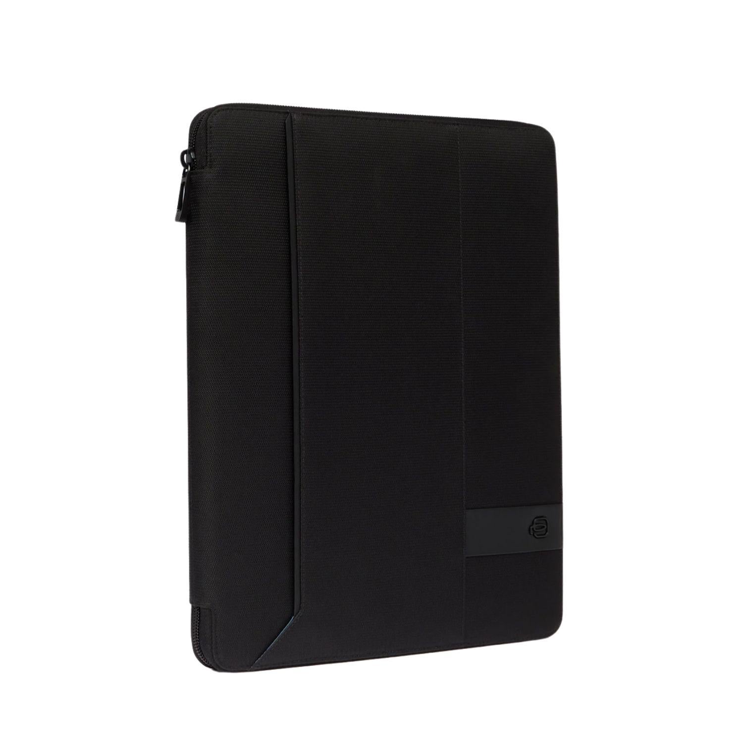 Piquadro - Portablocco con scomparto per iPad® in tessuto linea W129, Nero