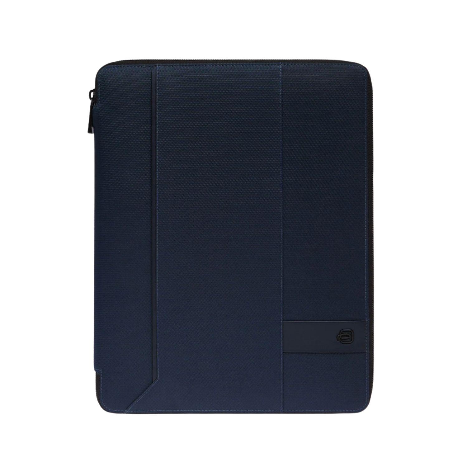 Piquadro - Portablocco con scomparto per iPad® in tessuto linea W129, Blu