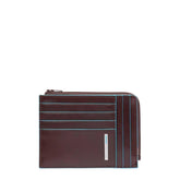 Piquadro - Portafogli portacarte uomo, Marrone