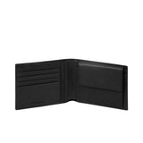 PIQUADRO - Portafoglio uomo con porta monete Black Square Nero