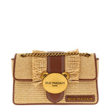 Rue Madam Paris - Borsa a Tracolla in paglia, Marrone