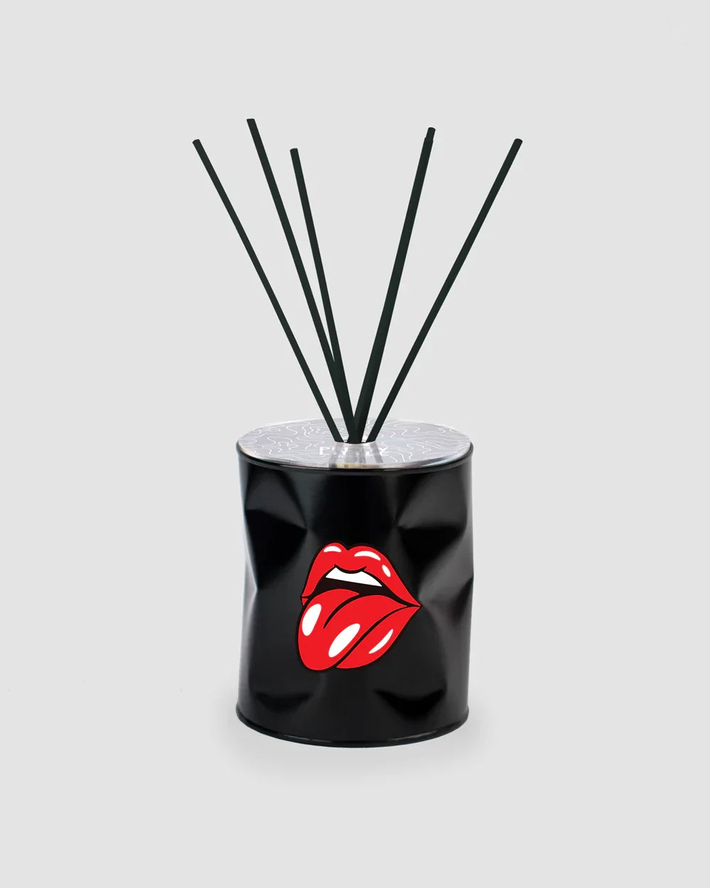 Pretty Little - Profumatore latta ammaccata Rolling Stones Nera