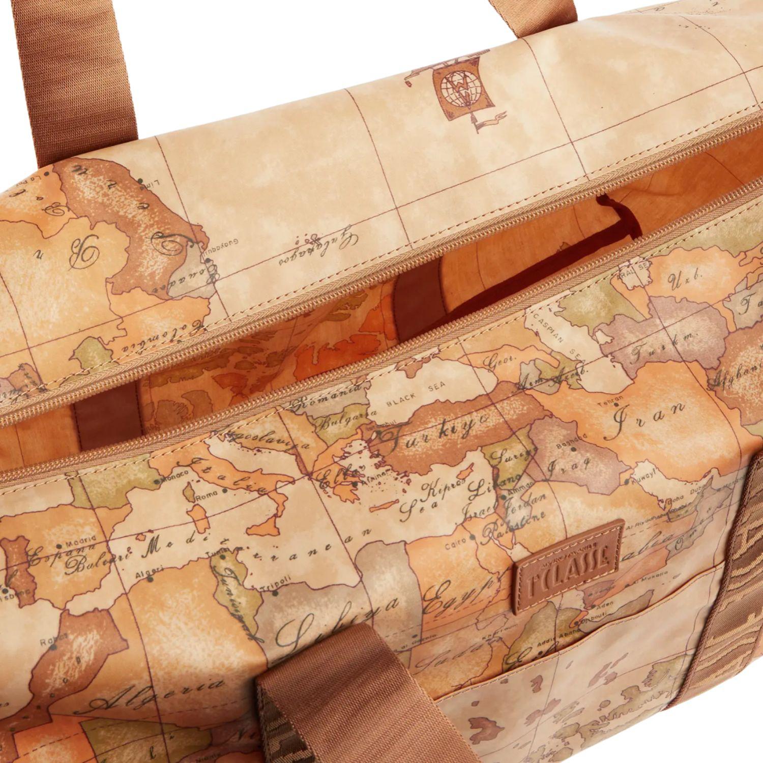 Borsone pieghevole con mni beauty Geo Soft, Beige