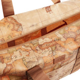 Borsone pieghevole con mni beauty Geo Soft, Beige